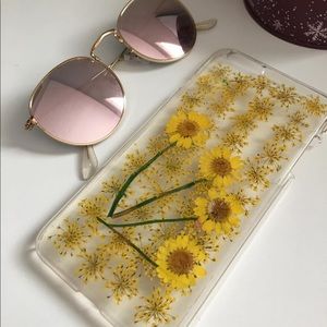 pressed flower phone case